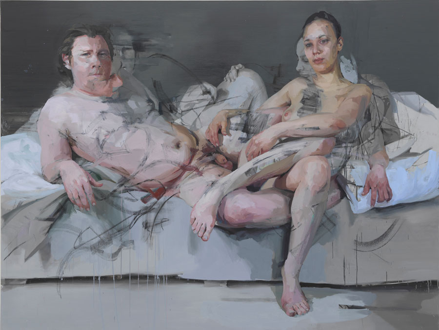 Intertwine Jenny Saville Gagosian Gallery paukf art expressionism expresionismo arte
