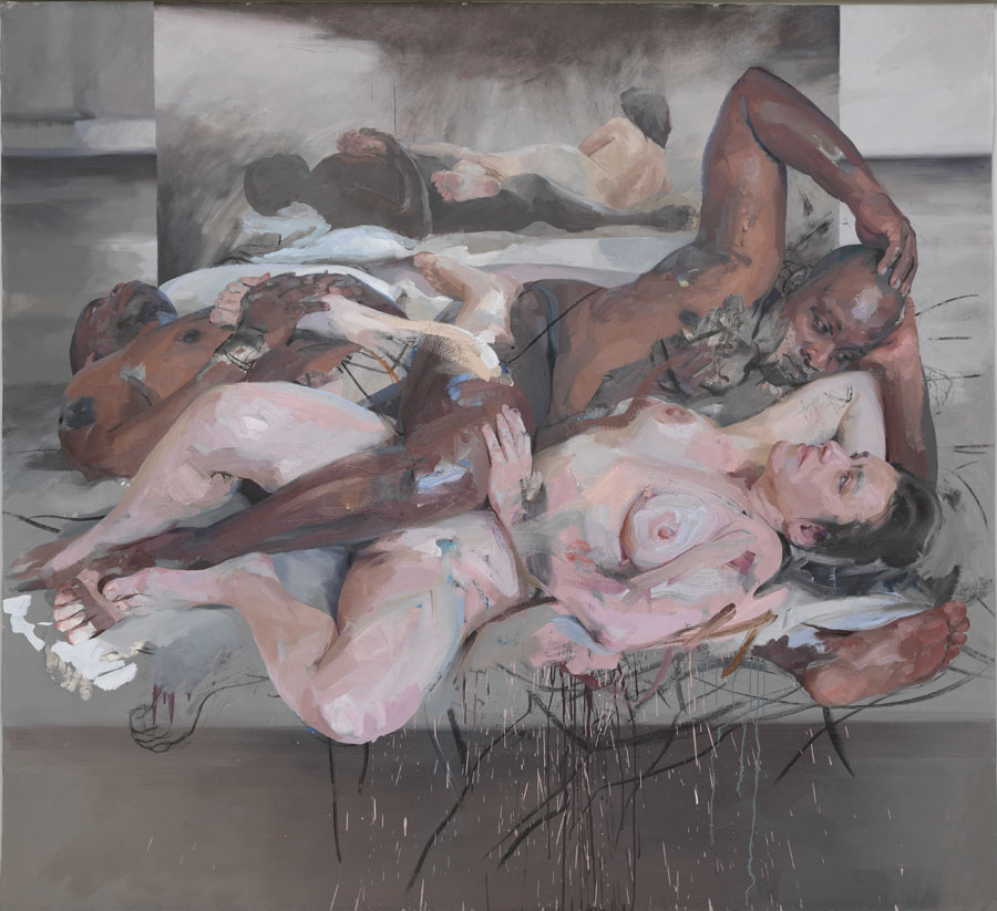 Odalisque Jenny Saville Gagosian Gallery paukf art expressionism expresionismo arte