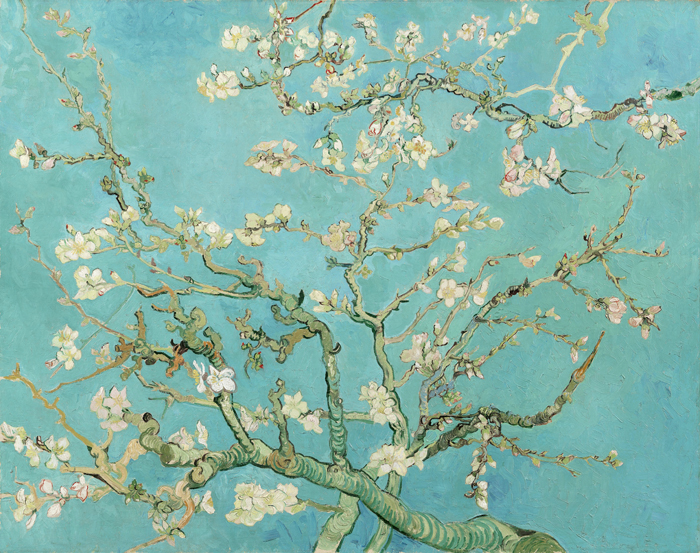 Almond Blossom Almendro en flor 1890 Vincent van Gogh VANGOGH paukf
