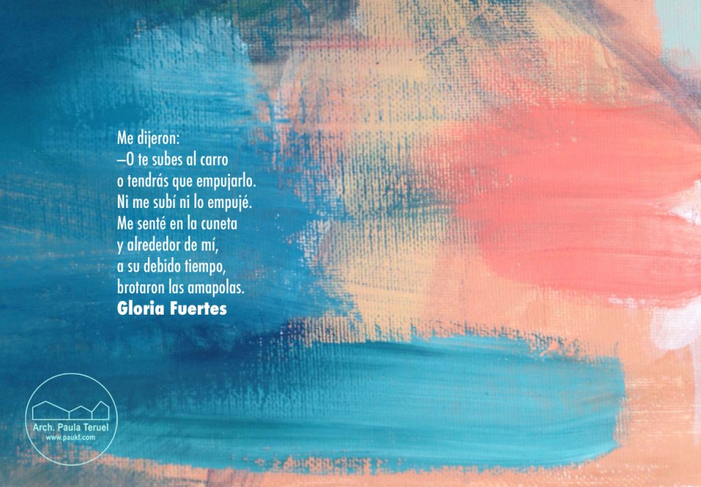 FRAGMENTO-ACRILIC-PAINTING-BY-PAUKF POETRY GLORIA FUERTES POESIA OPCION DESACONSEJADA