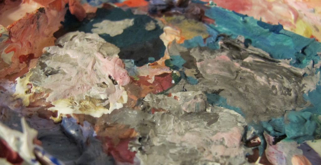 trabajar para otros PALETA paukf colours colores paintings paint pintar pinturas cuadros art arte paula teruel